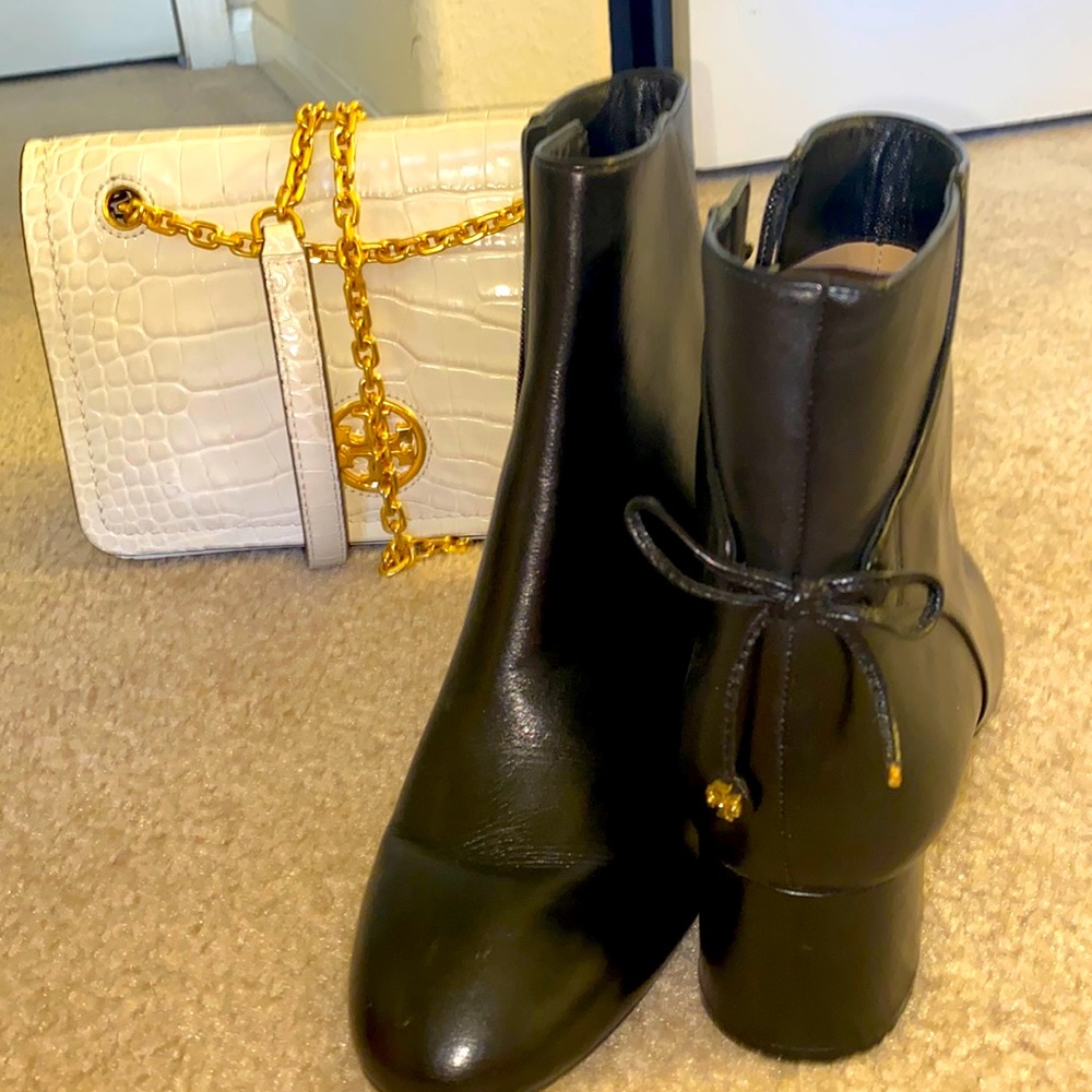 Tory Burch Black Booties